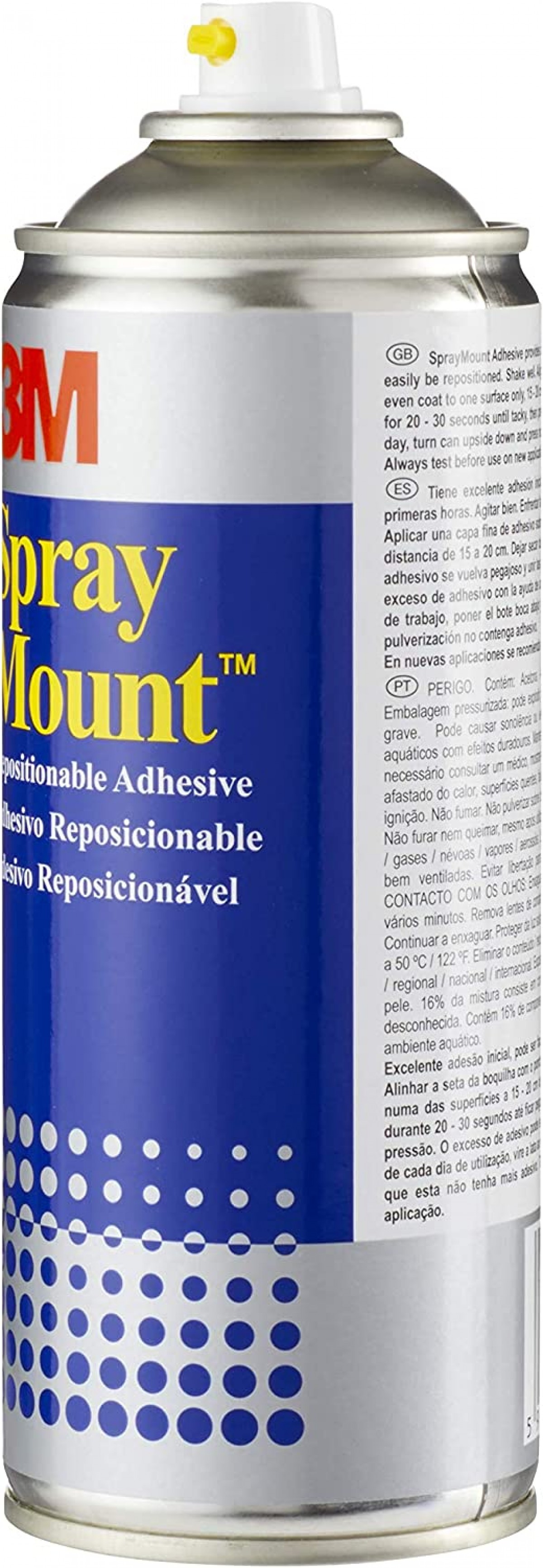 3M Spray Mount Orta Güçlü Sprey Yapıştırıcı 3M Spray Mount Orta Güçlü Sprey Yapıştırıcı