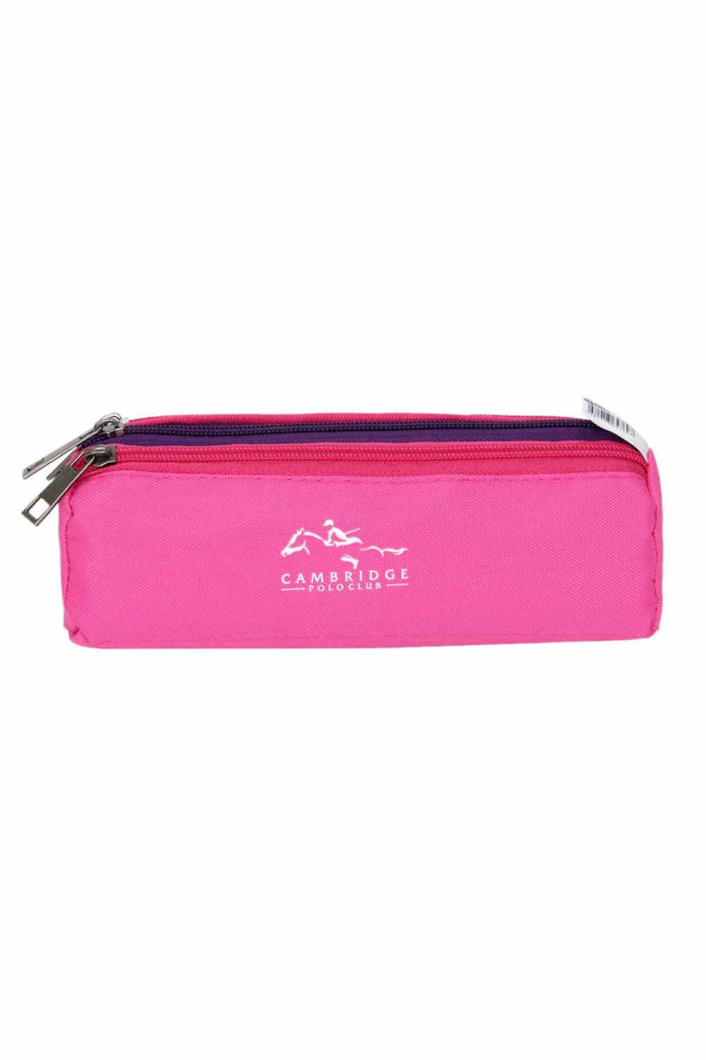 cambiridge polo club uc gozlu kalem kutusu cantasi pembe