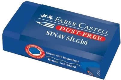 Faber Castell Mavi Sınav Silgisi- Küçük Boy