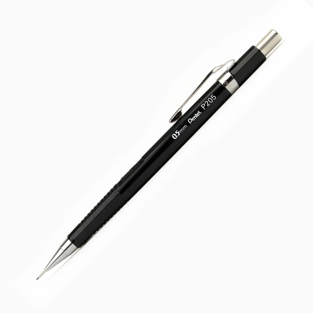 Pentel Sharp P205 0.5mm Mekanik Kurşun Kalem - Siyah