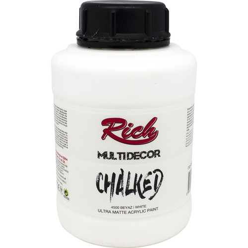 Rich Multi Decor Chalked Akrilik Boya 1250 Cc. Beyaz