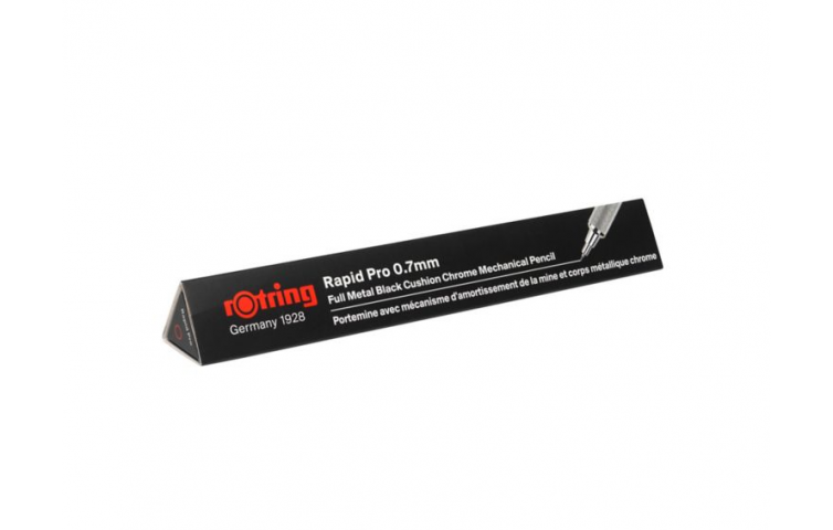 Rotring Rapid Pro 0.5mm Mekanik Kurşun Kalem Krom 1904255