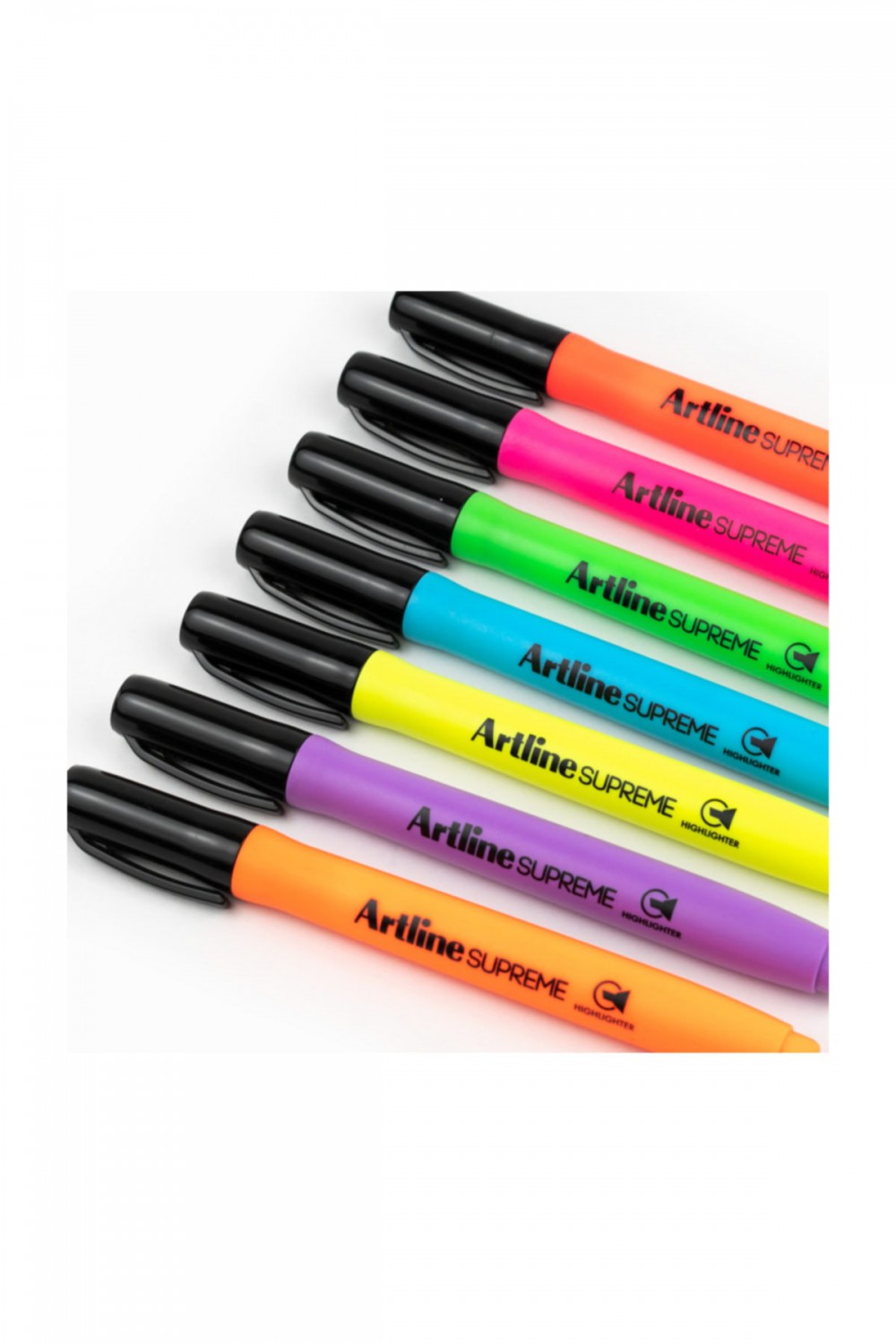 artline supreme highlighter fosforlu isaretleme kalemi set 7 renk