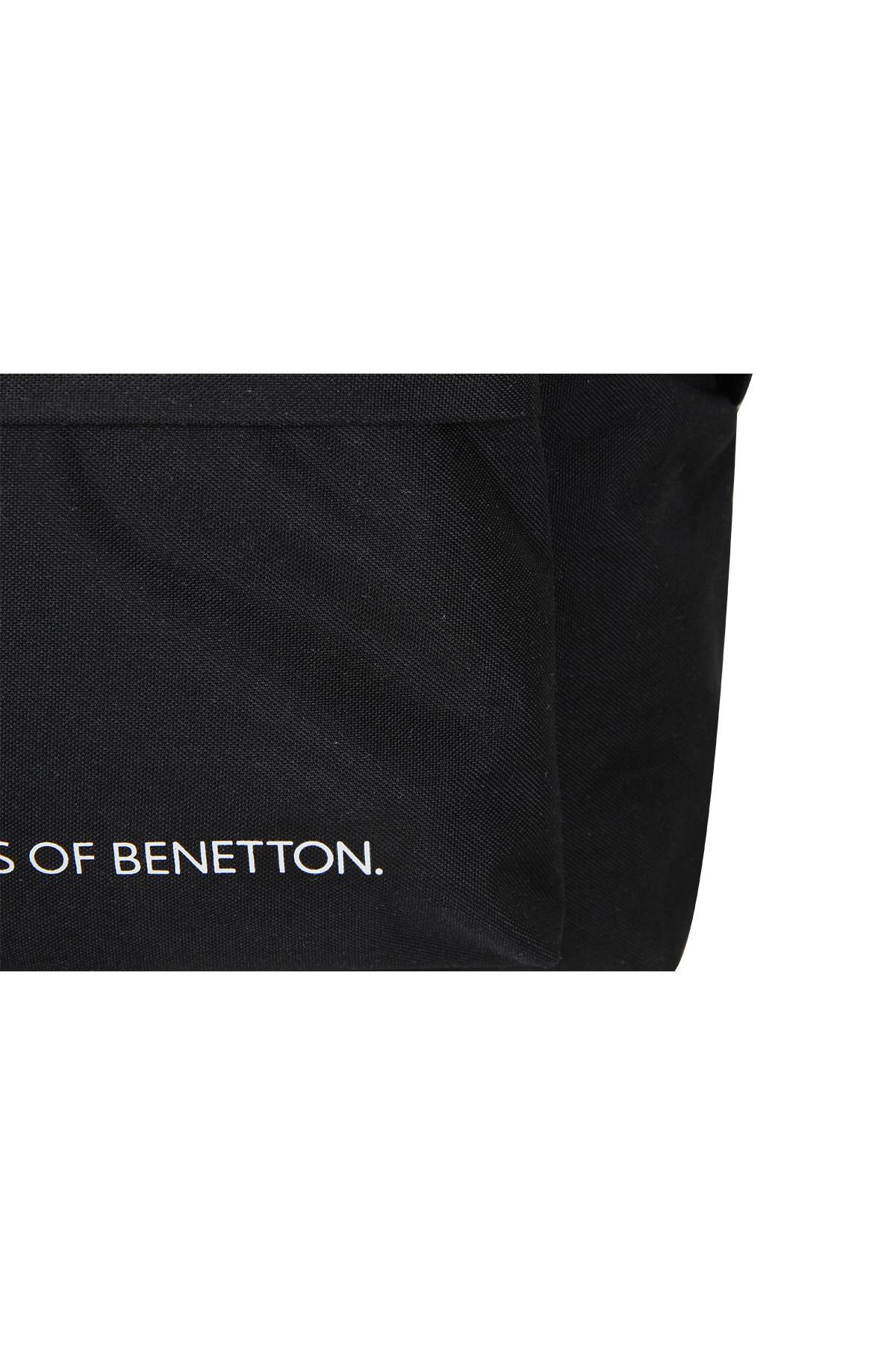 United Colors of Benetton Basic Tek Bölmeli Sırt Çantası Siyah /  70685