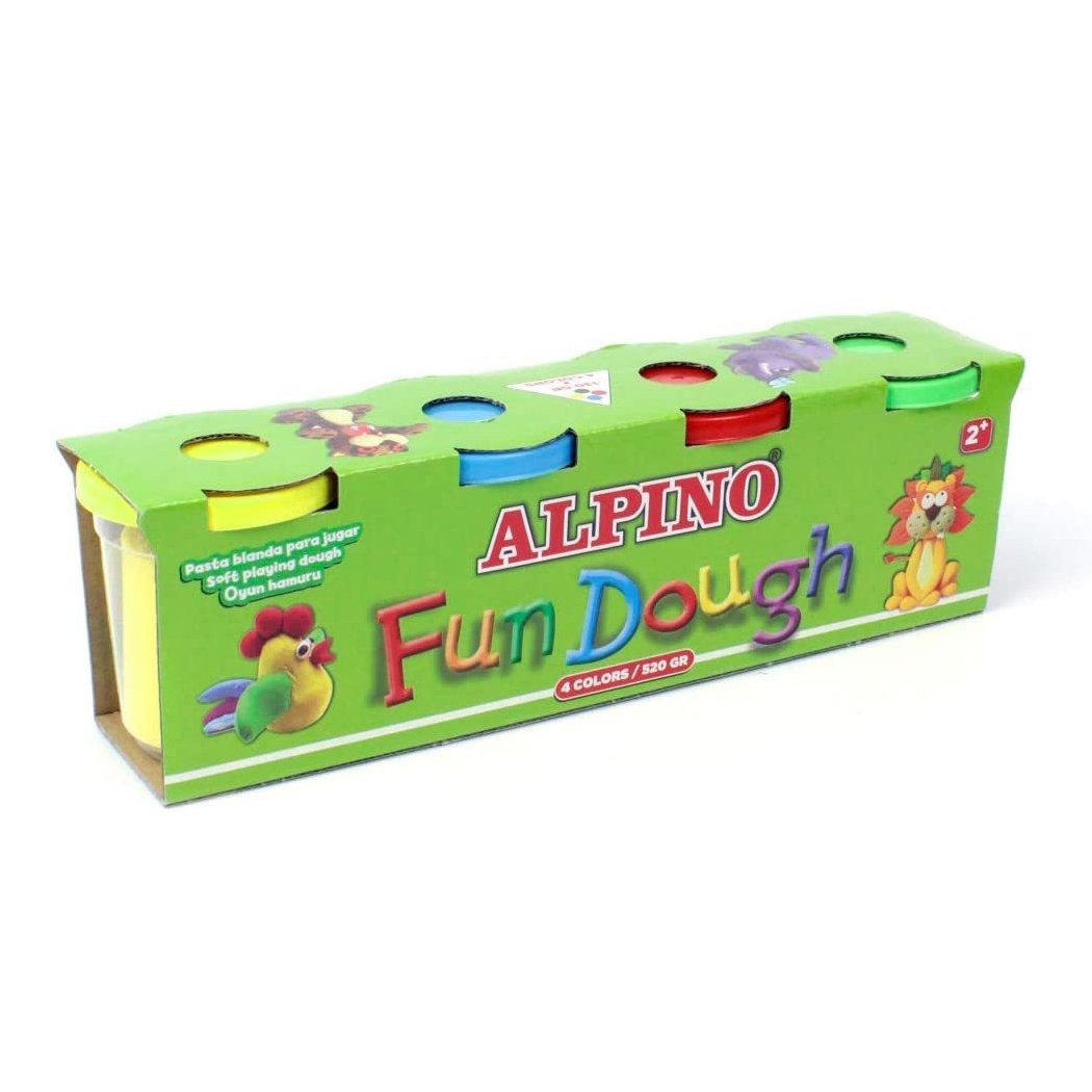Alpino 4x100gr Oyun Hamuru Set / DP000401