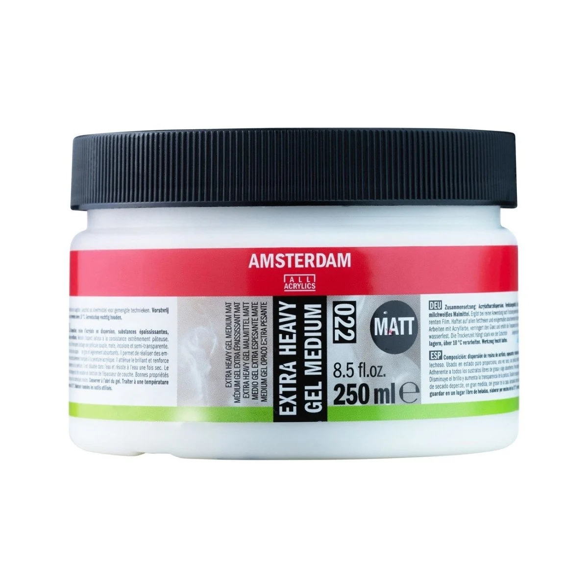 Amsterdam 250ml Extra Heavy Gel Medium Matt / 022 Amsterdam 250ml Extra Heavy Gel Medium Matt / 022