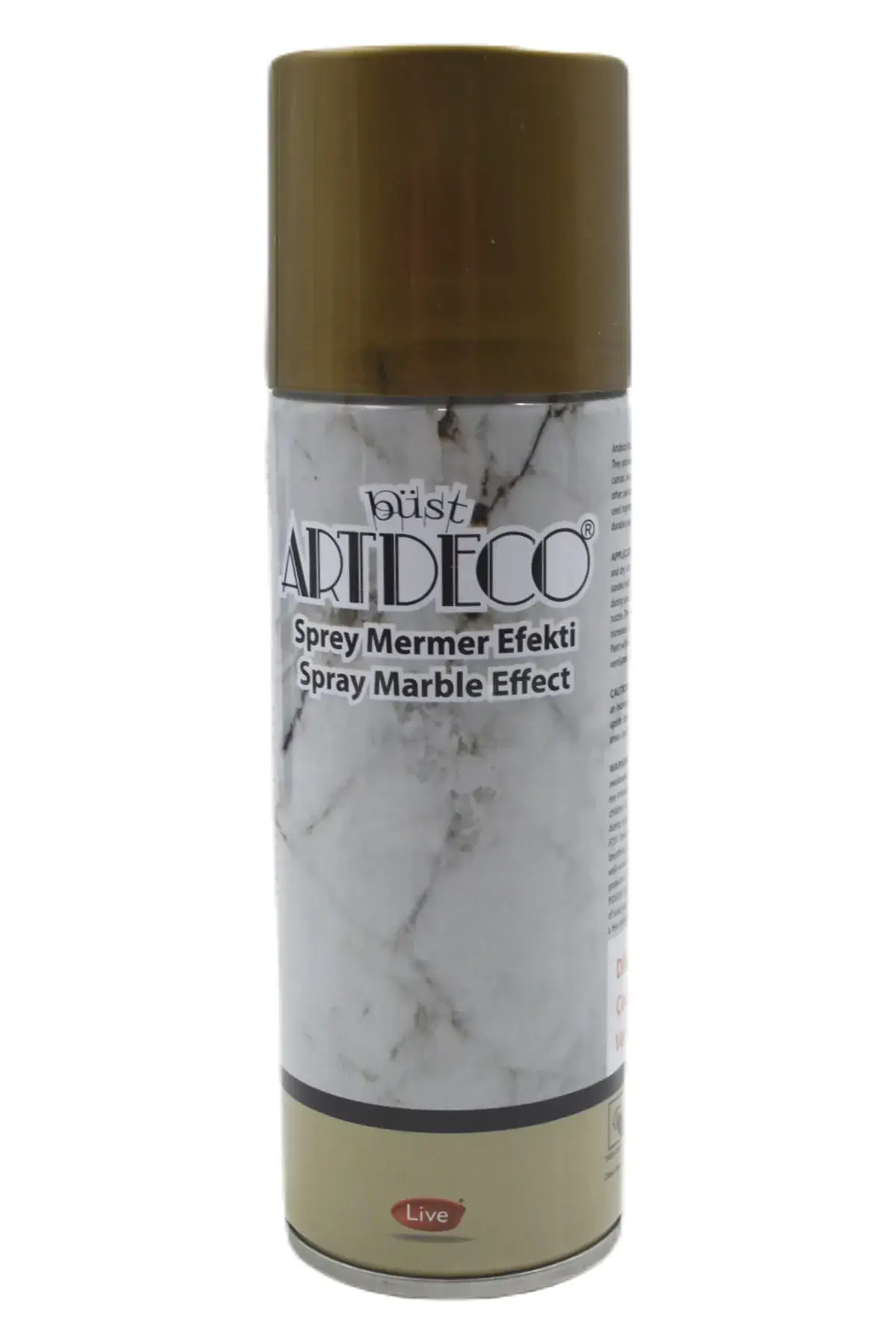 Artdeco 200ml Sprey Mermer Efekti Altın / 990 Artdeco 200ml Sprey Mermer Efekti Altın / 990