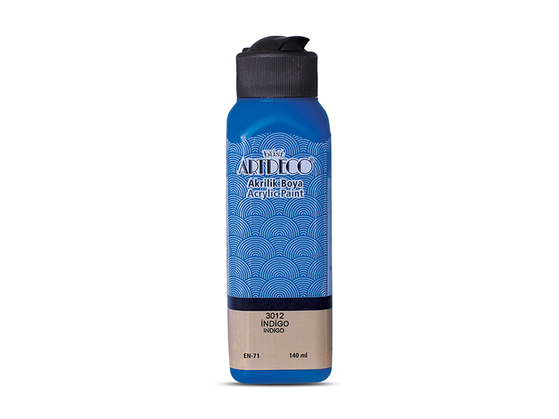 Artdeco Akrilik Boya 140ml İndigo 3012