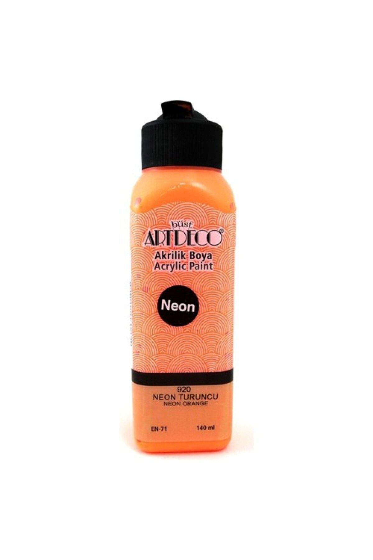 Artdeco Akrilik Boya 140ml Neon Turuncu 920
