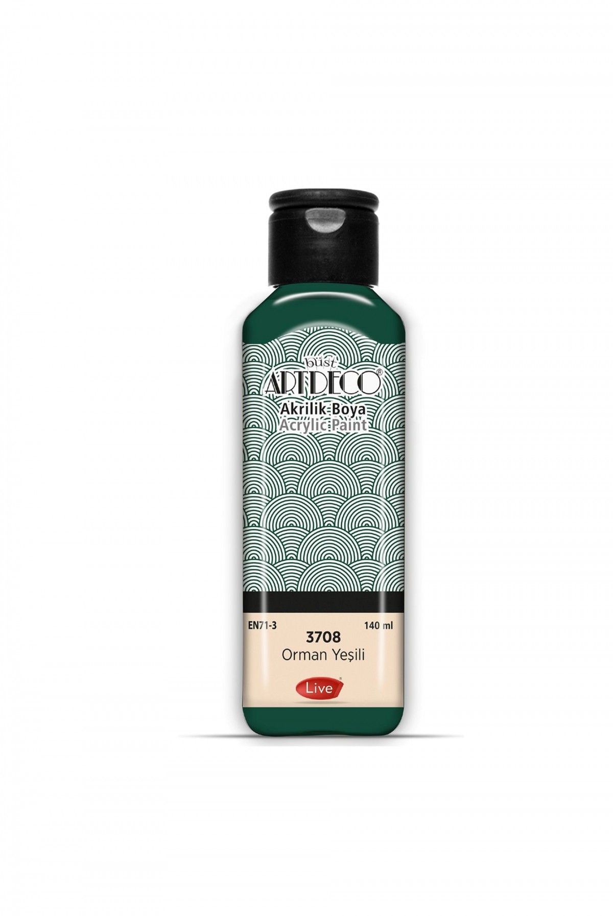Artdeco Akrilik Boya 140ml Orman Yeşili 3708 Artdeco Akrilik Boya 140ml Orman Yeşili 3708