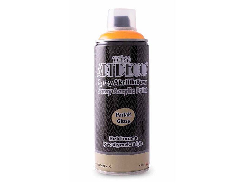 Artdeco Akrilik Sprey Boya 400ml Turuncu 250