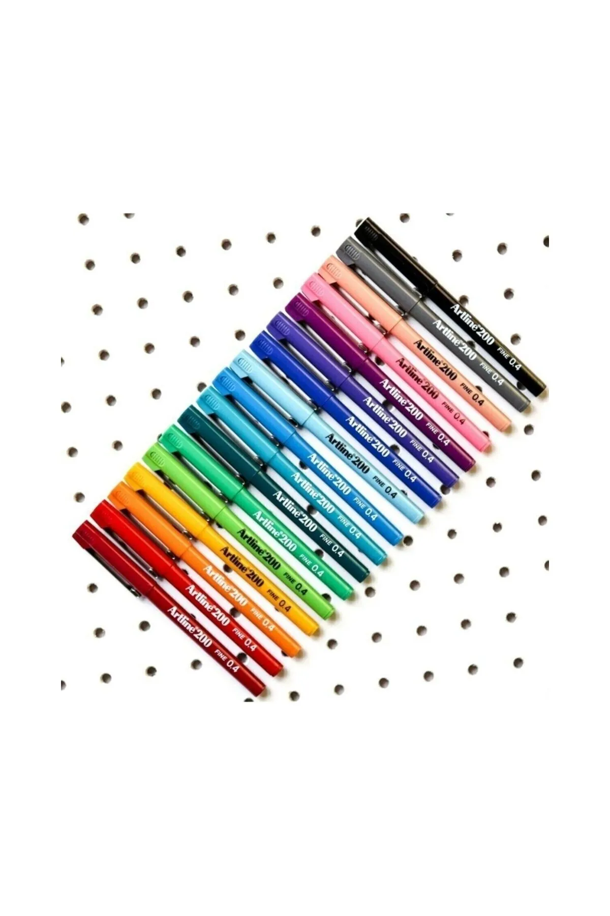 Artline 200 Fineliner 0.4 Mm Ince Uçlu Yazı Ve Çizim Kalemi 10 Renk Set Artline 200 Fineliner 0.4 Mm Ince Uçlu Yazı Ve Çizim Kalemi 10 Renk Set