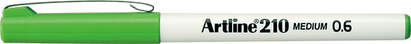 Artline 210 Keçe Uçlu Kalem 0.6mm Medium Liner Sarımsı Yeşil