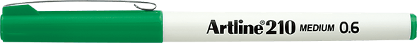 Artline 210 Keçe Uçlu Kalem 0.6mm Medium Liner Yeşil