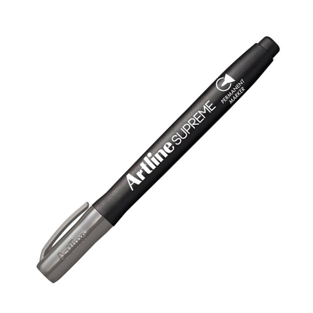 Artline Supreme Kalıcı Markör 1 mm - Gri