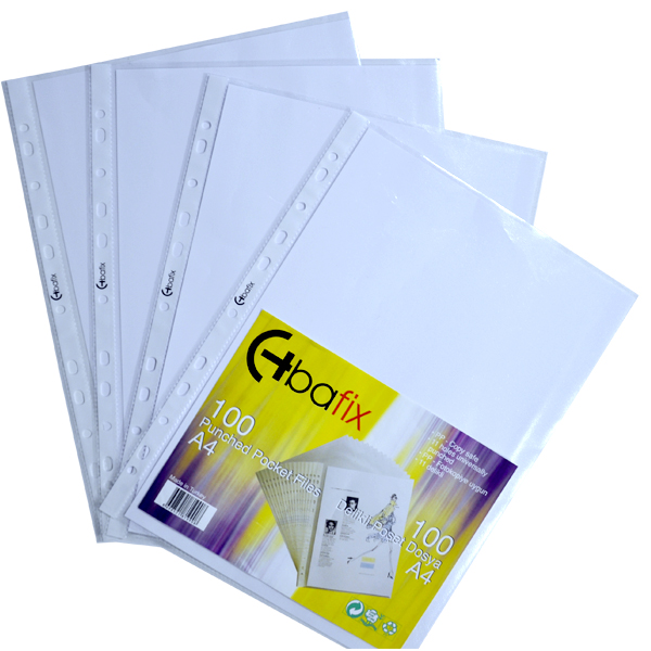 Bafix Poşet Dosya 100 LÜ A4 Bafix Poşet Dosya 100 LÜ A4