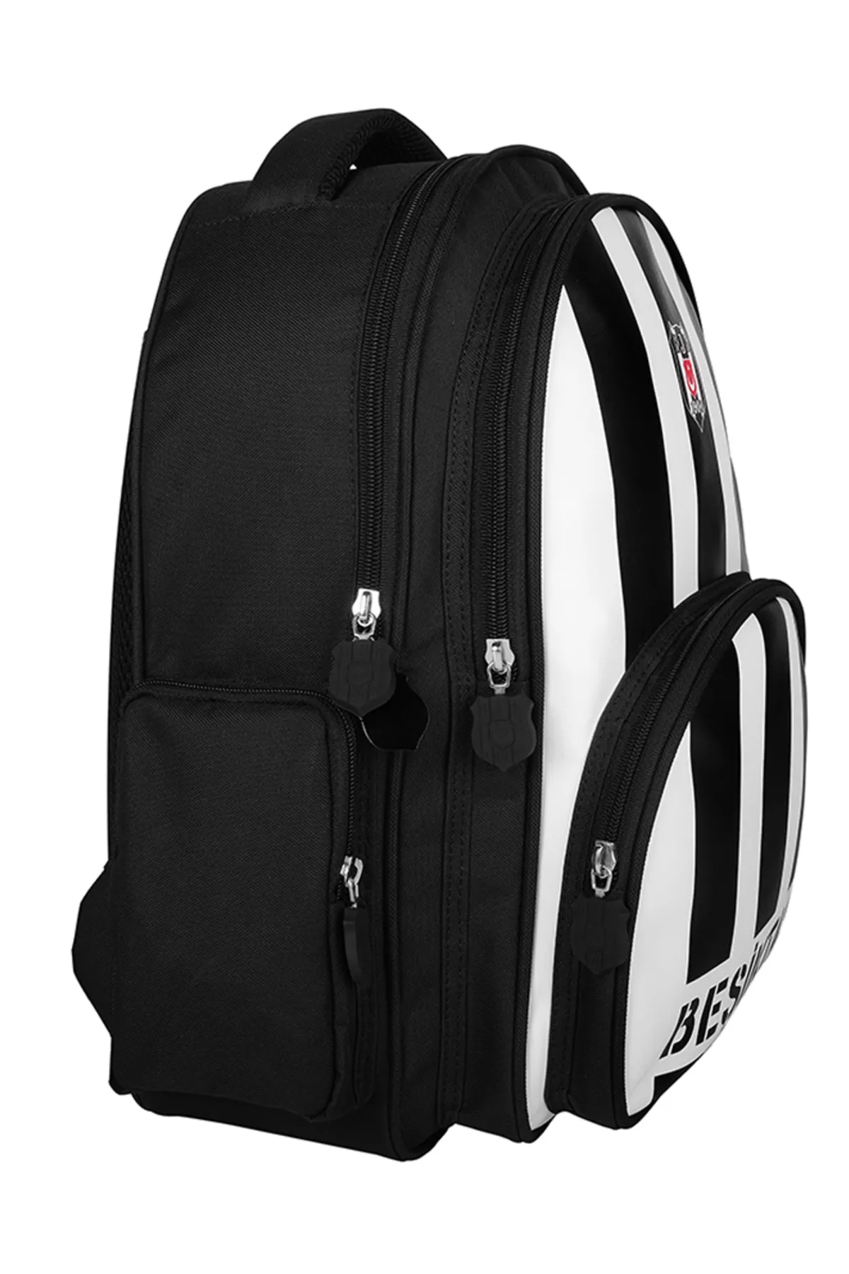 Beşiktaş Çubuklu Üç Gözlü Suni Deri Okul Çantası / 24352 Beşiktaş Çubuklu Üç Gözlü Suni Deri Okul Çantası / 24352