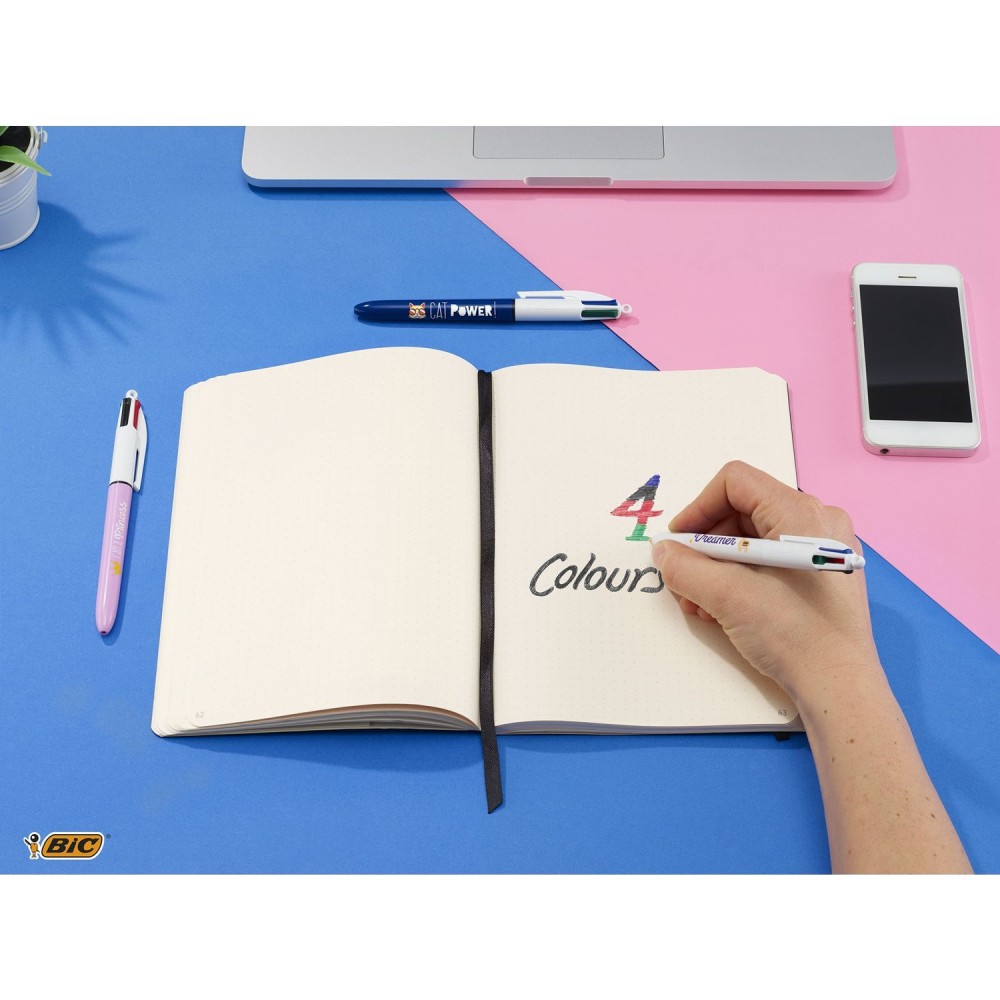 Bic 4 Colour Messages 4 Renkli Tükenmez Kalem - "Who's The Boss ?"