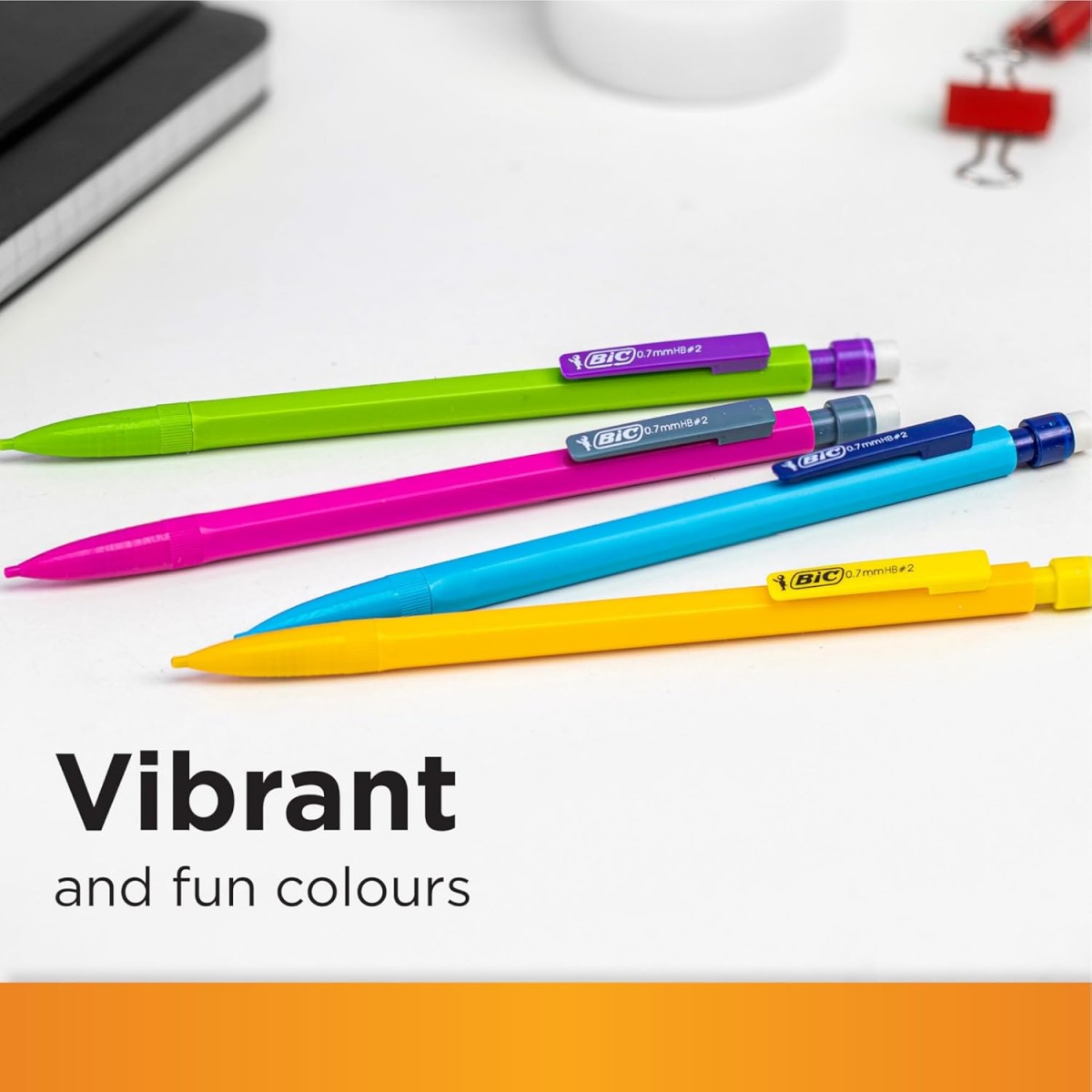 Bic Matic Fun 0.7mm Mekanik Kurşun Kalem 5'li Paket / Bic Matic Fun 0.7mm Mekanik Kurşun Kalem 5'li Paket /