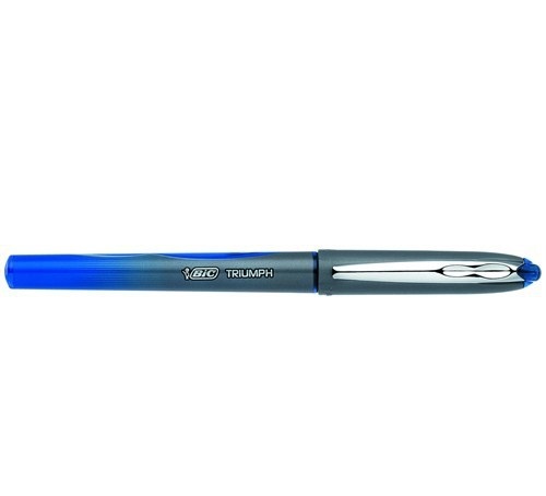 Bic Triumph 537R Roller Kalem 0.5mm  - Mavi
