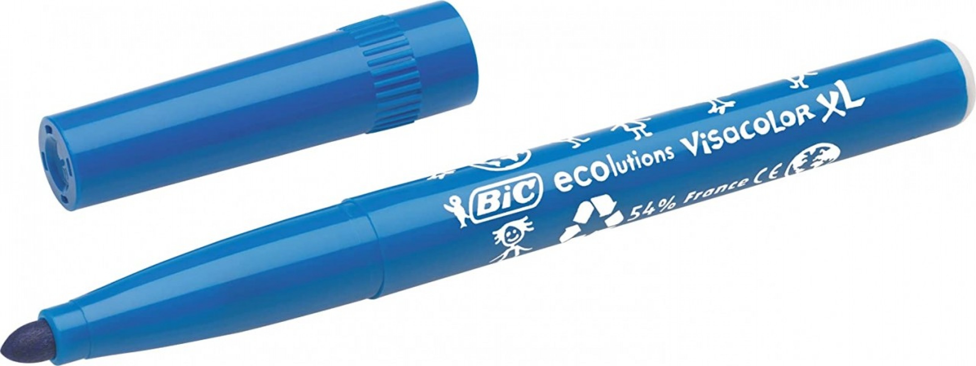 Bic Visacolor XL 12'li Jumbo Keçeli Boya Kalemi
