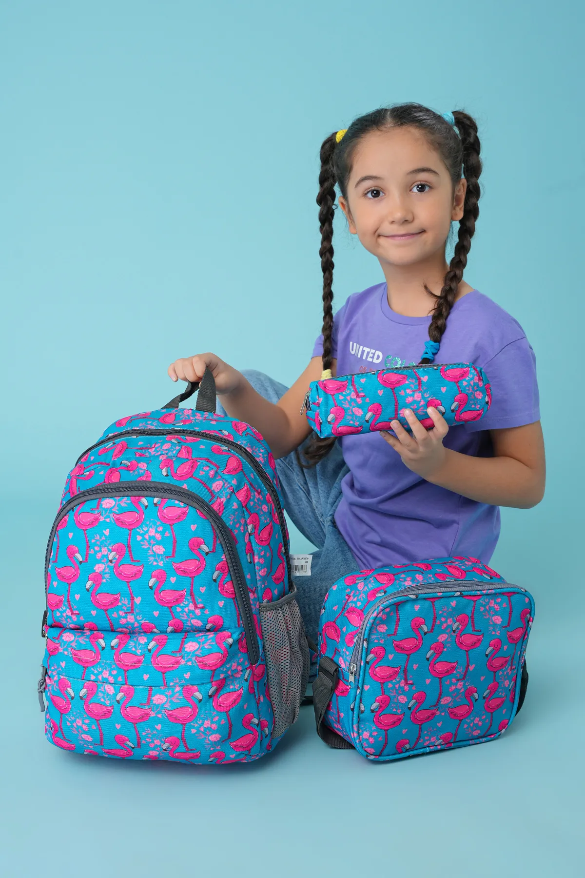 Cambridge Polo Club 3'lü Okul Çanta Seti PEMBE FLAMİNGO / PLCAN2079.318 Cambridge Polo Club 3'lü Okul Çanta Seti PEMBE FLAMİNGO / PLCAN2079.318