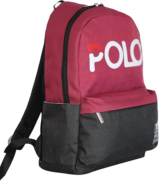 Cambridge Polo Club Normcore Matara Cepli Unisex Okul Sırt Çantası Kırmızı / CPC3027.0003