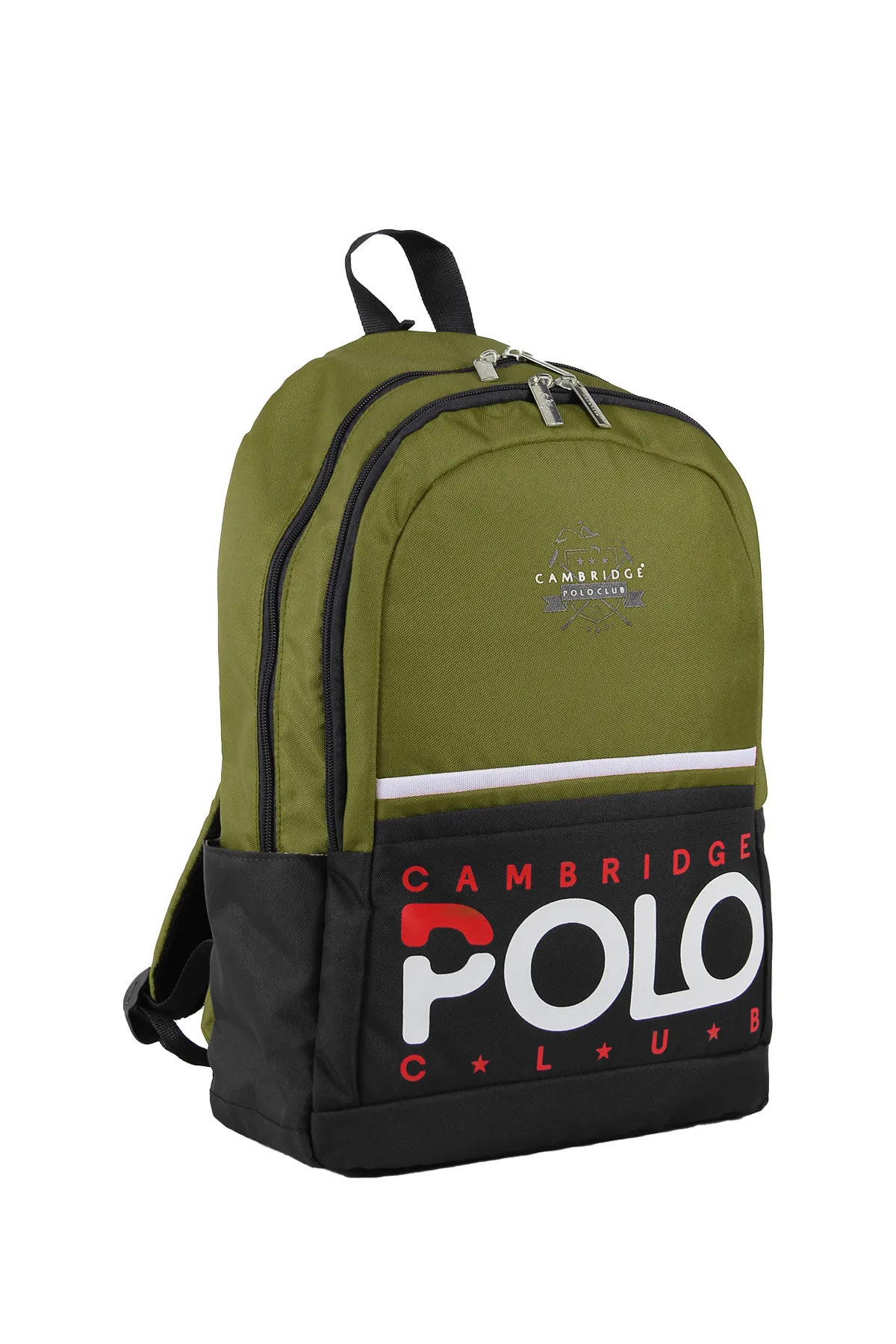 Cambridge Polo Club Preppy II Çift Ana Bölmeli Unisex Okul Sırt Çantası Yeşil / CPC30190.32