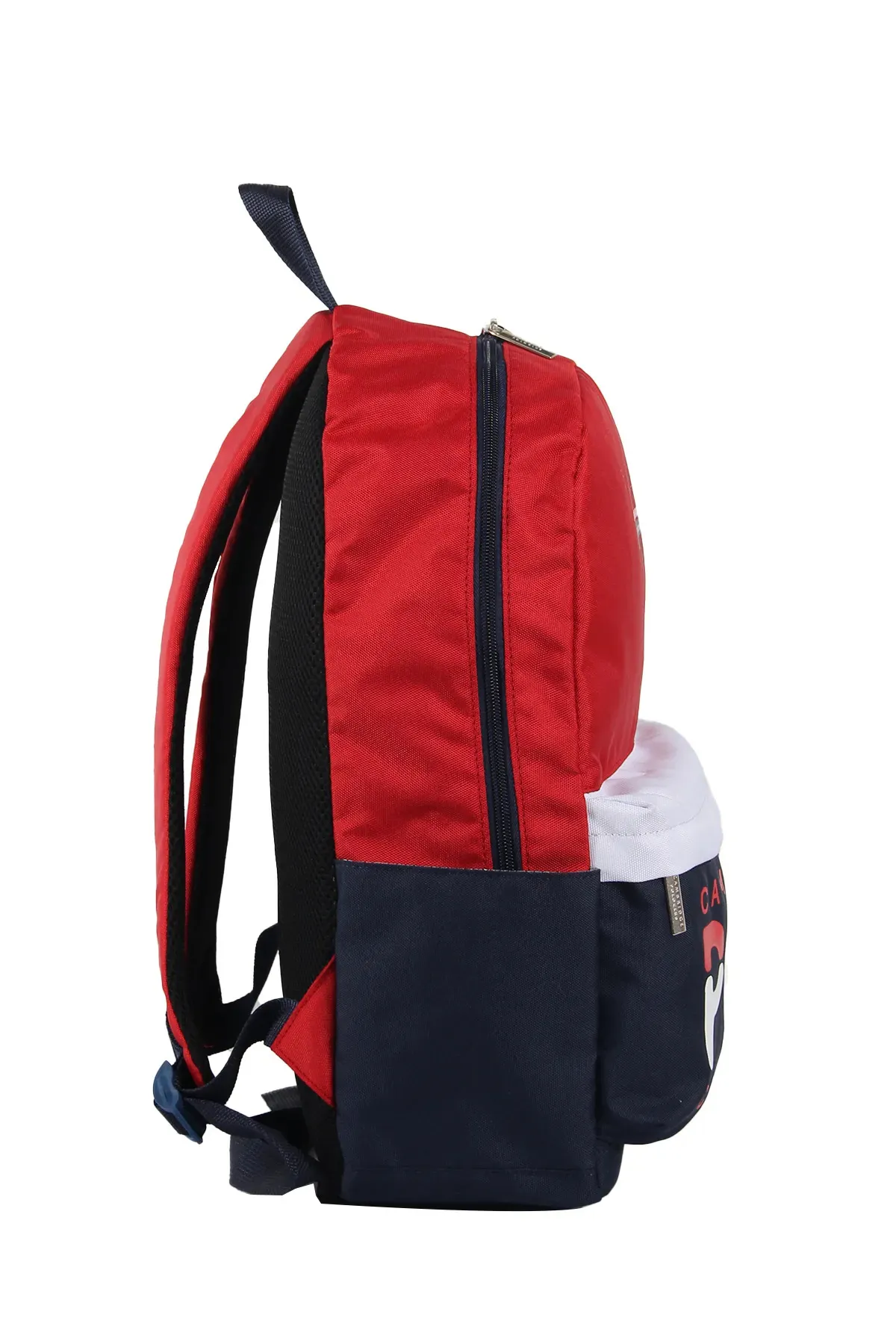 Cambridge Polo Club Preppy Tek Ana Bölmeli Unisex Okul Sırt Çantası Kırmızı / CPC3018.0003