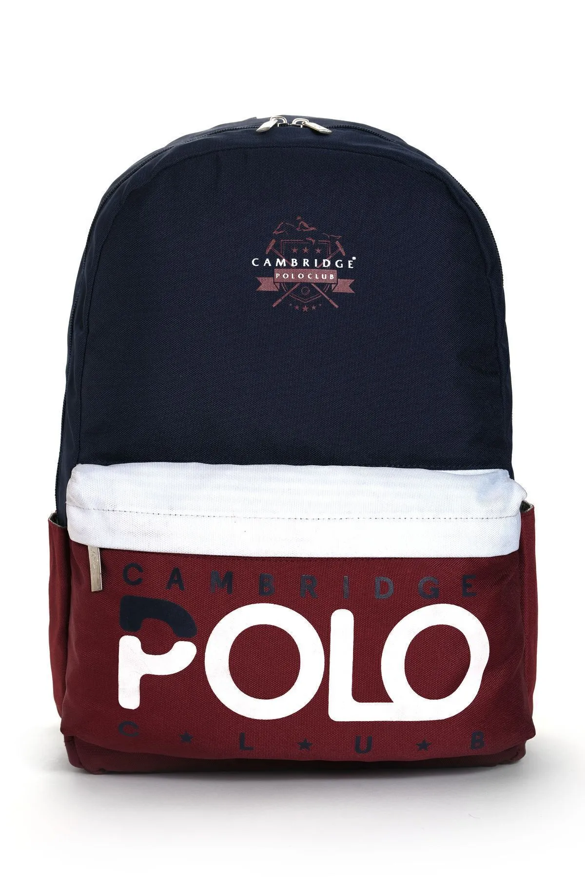 Cambridge Polo Club Preppy Tek Ana Bölmeli Unisex Okul Sırt Çantası Lacivert / CPC3018.0011