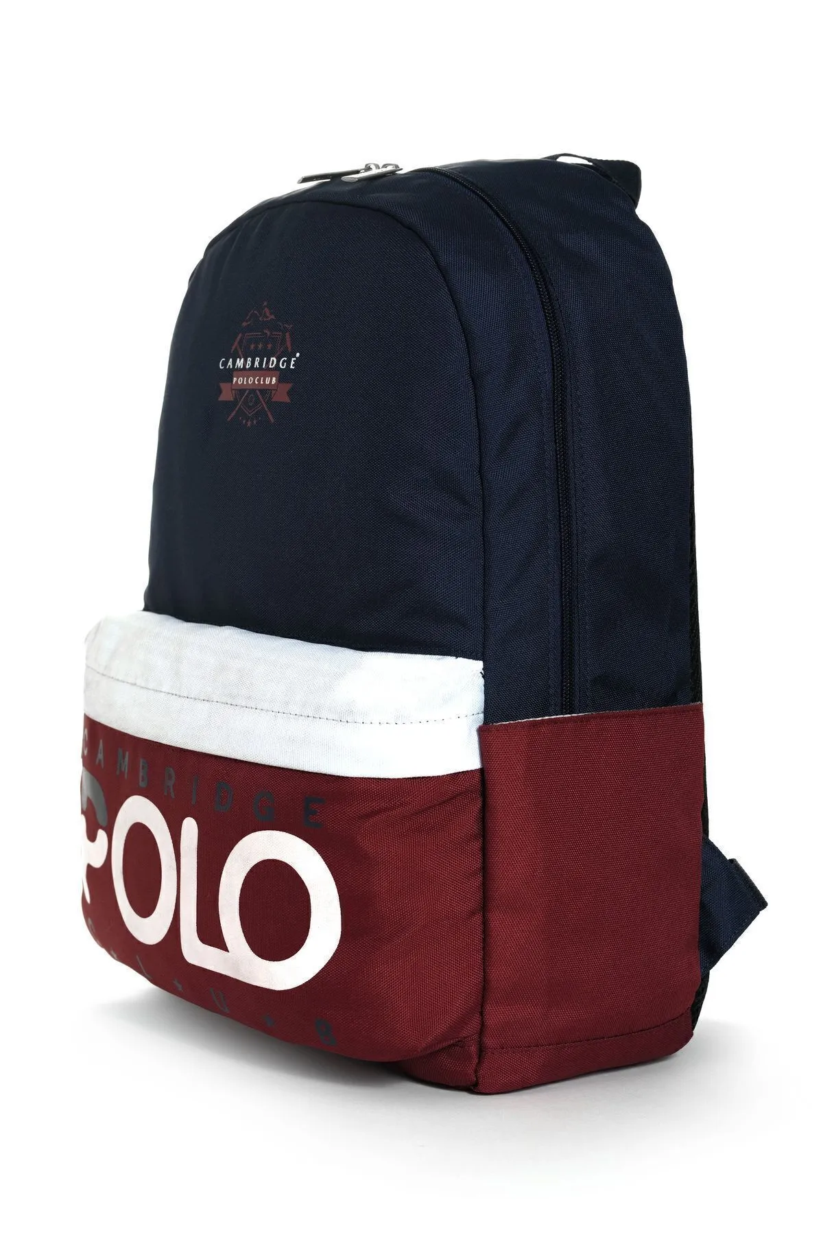 Cambridge Polo Club Preppy Tek Ana Bölmeli Unisex Okul Sırt Çantası Lacivert / CPC3018.0011