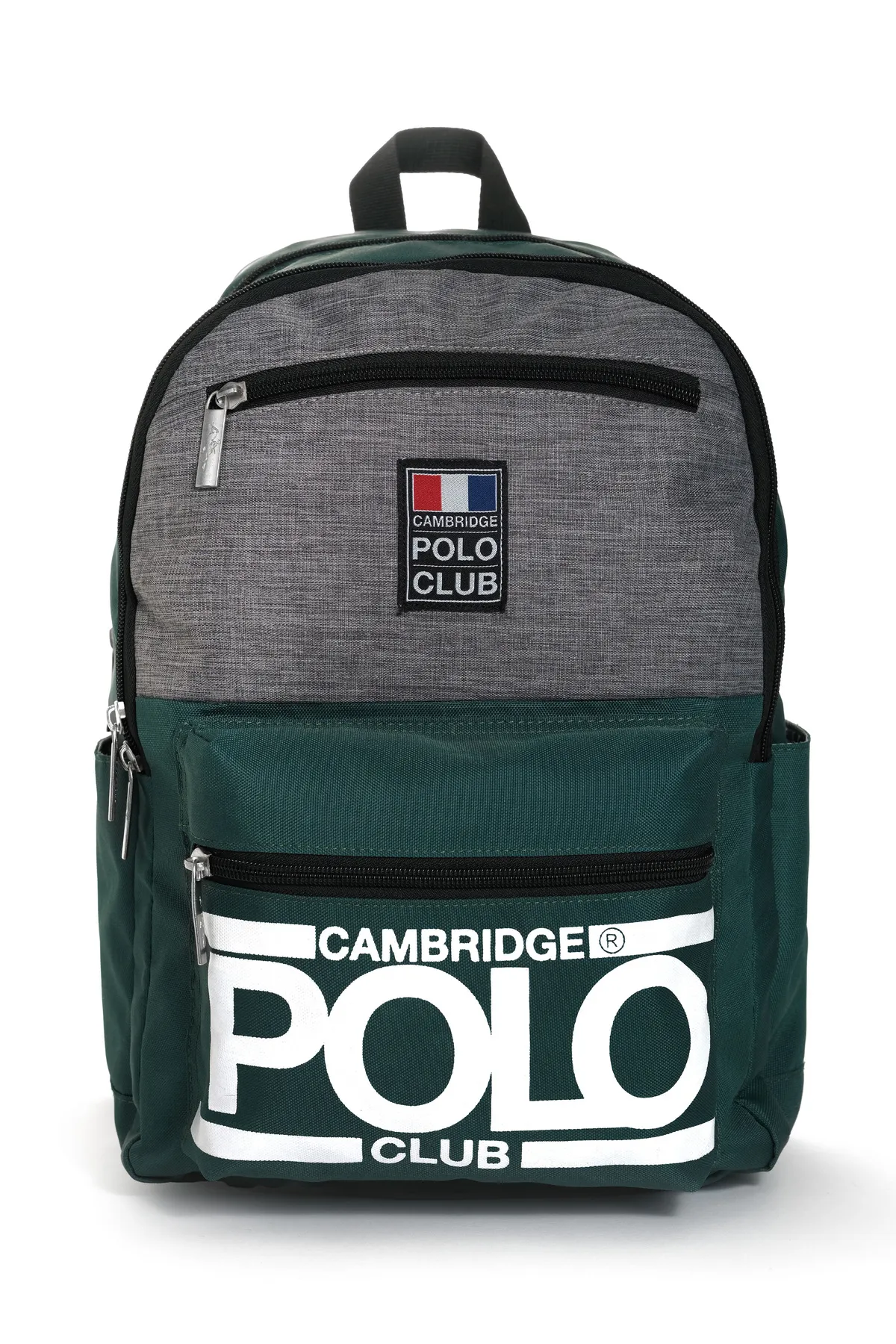 Cambridge Polo Club Street Style Dort Bolmeli Unisex Okul S rt Cantas Ye il CPO4016.032