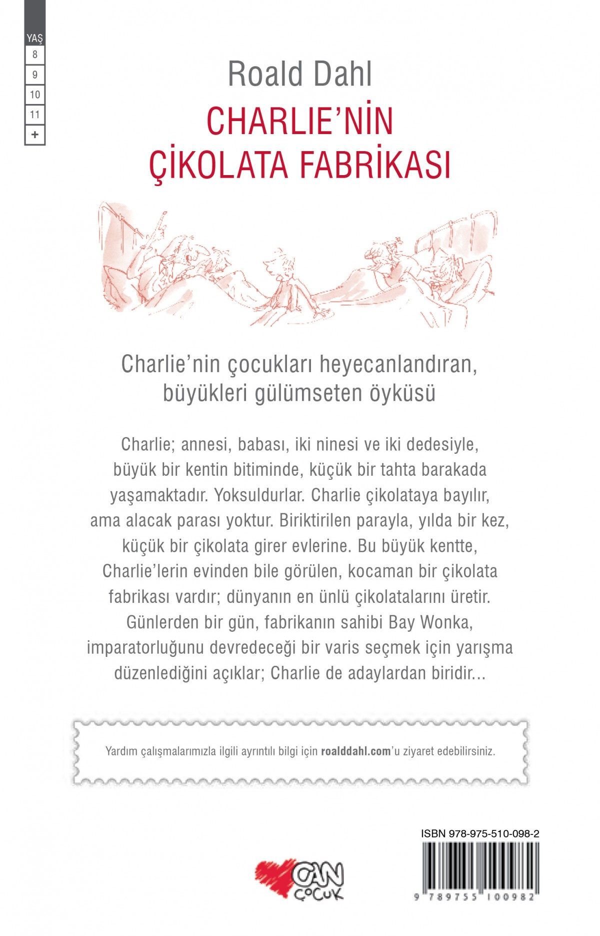 Can Yayınları Charlie'Nin Çikolata Fabrikası - Roald Dahl Can Yayınları Charlie'Nin Çikolata Fabrikası - Roald Dahl