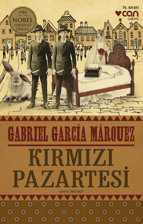Can Yayınları Kırmızı Pazartesi - Gabriel García Márquez