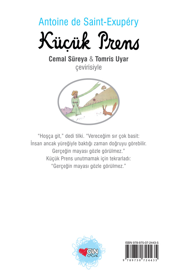 Can Yayınları Küçük Prens - Antoine De Saint Exupéry Can Yayınları Küçük Prens - Antoine De Saint Exupéry