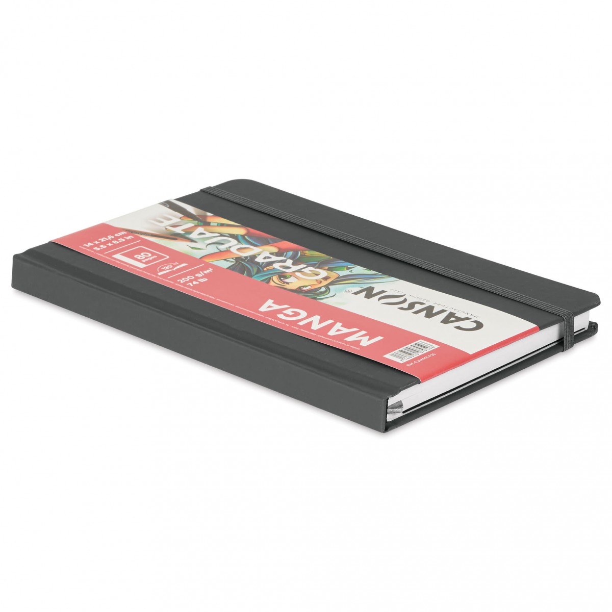 Canson Graduate Manga 14x21.6cm 40 Yaprak 200gr Çizim Defteri / C31200L035 Canson Graduate Manga 14x21.6cm 40 Yaprak 200gr Çizim Defteri / C31200L035