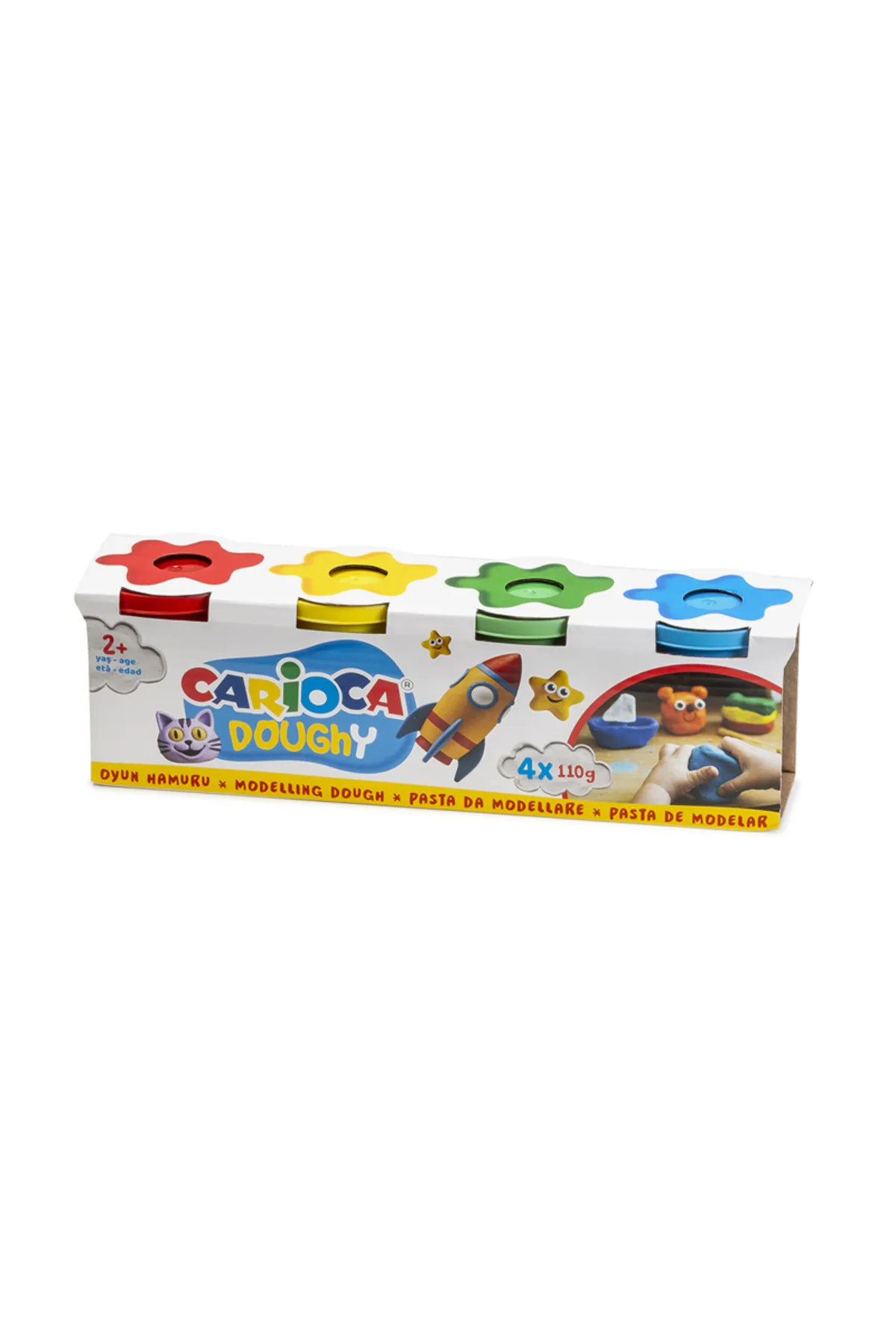 Carioca Doughy 4x110gr Oyun Hamuru / 42178