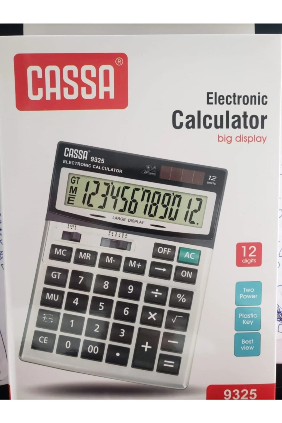 Cassa Masaüstü Hesap Makinası 9325 Cassa Masaüstü Hesap Makinası 9325
