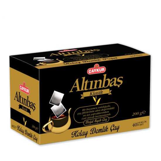 Çaykur Altınbaş 200gr 40 Adet Demlik Poşet Çay