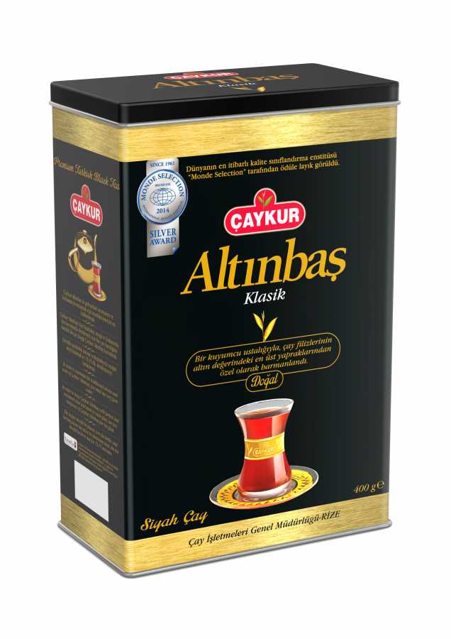 Çaykur Altınbaş Klasik Hediyelik Çay 400gr (Teneke Kutu) /