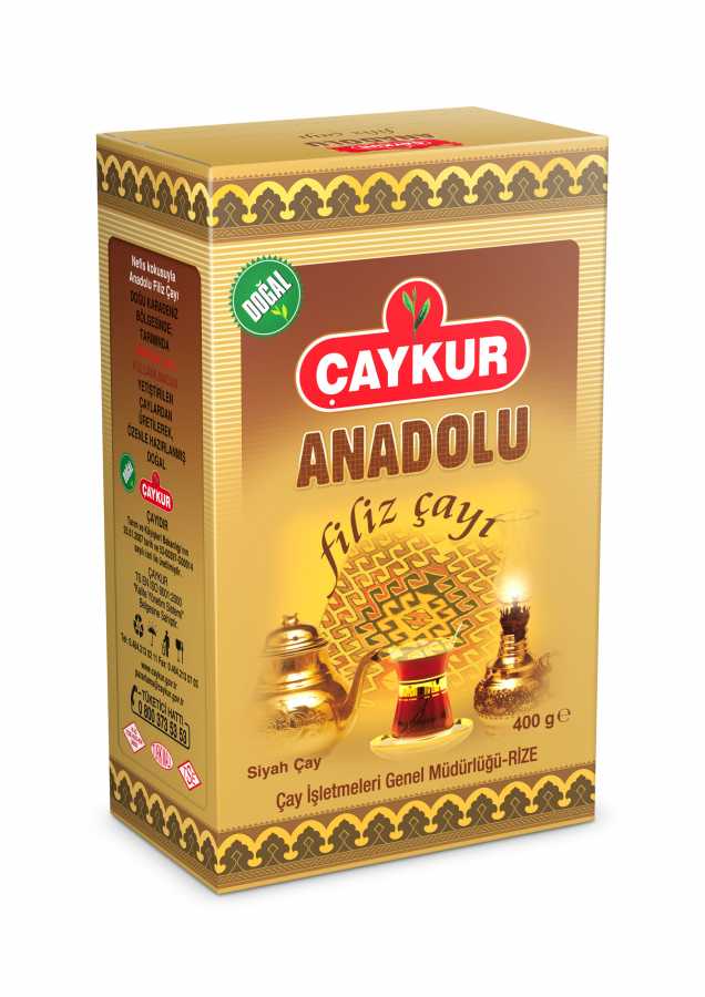 Çaykur Anadolu Filiz Çayı Hediyelik 400gr (Karton Kutu) /