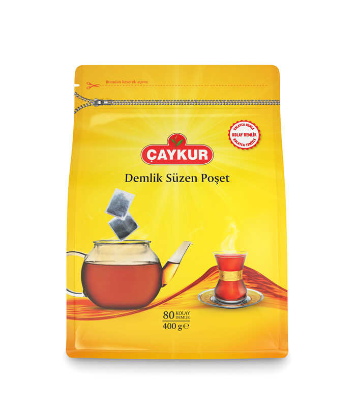 Çaykur Altın Süzen 400gr 80 Adet Demlik Poşet Çay