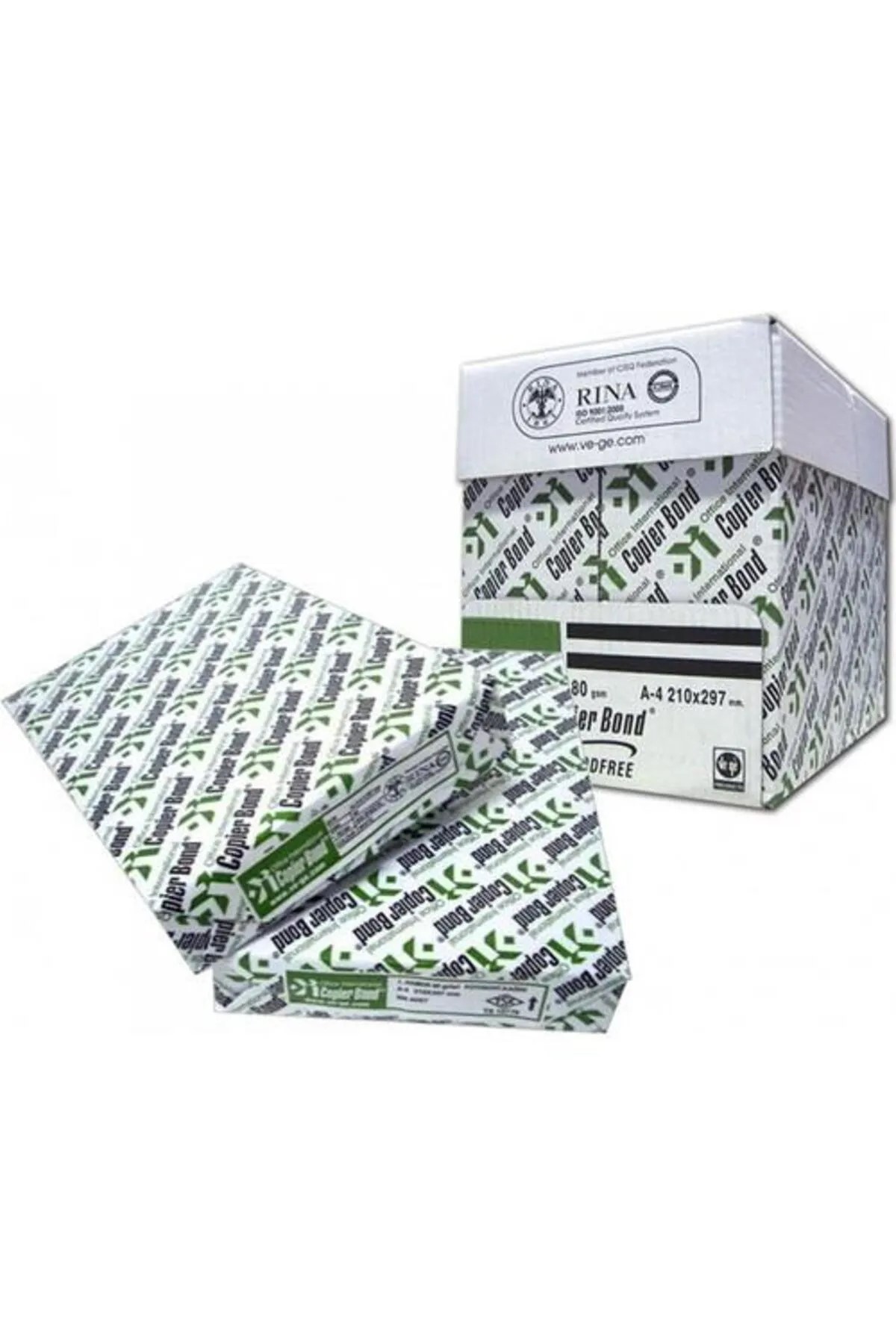 Copierbond A4 Fotokopi Kağıdı 80gr 1 Koli 5 Paket 2500 Sayfa