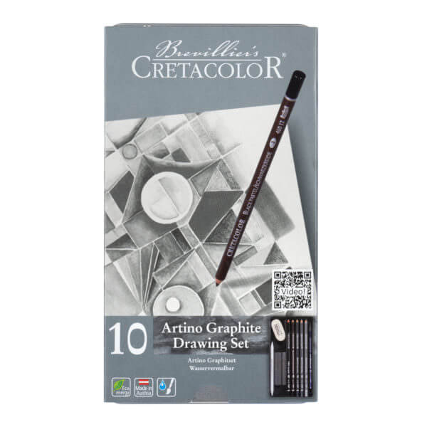 Cretacolor Artino Graphite 10'lu Çizim Seti 400 21 Cretacolor Artino Graphite 10'lu Çizim Seti 400 21
