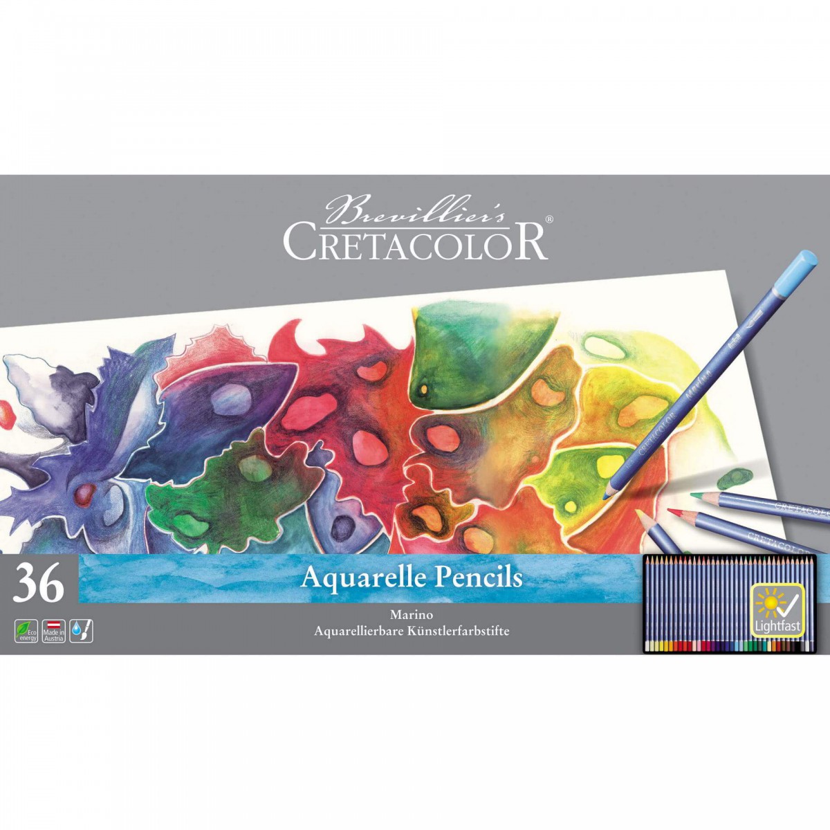 Cretacolor Marino Aquarell 36'lı Kuru Boya Seti 240 36 Cretacolor Marino Aquarell 36'lı Kuru Boya Seti 240 36