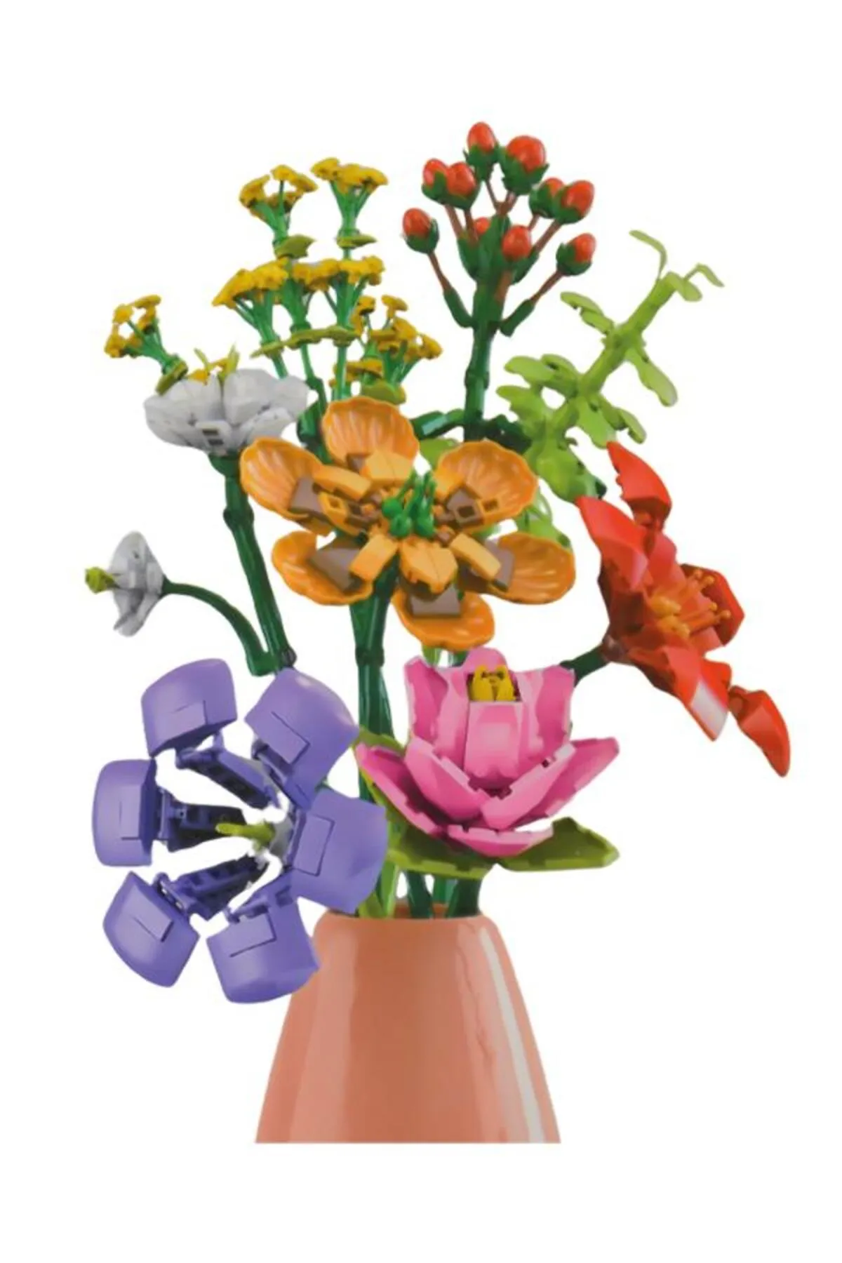 Ctoys Surprise Flower Building Block Süpriz Çiçek Lego / 087A