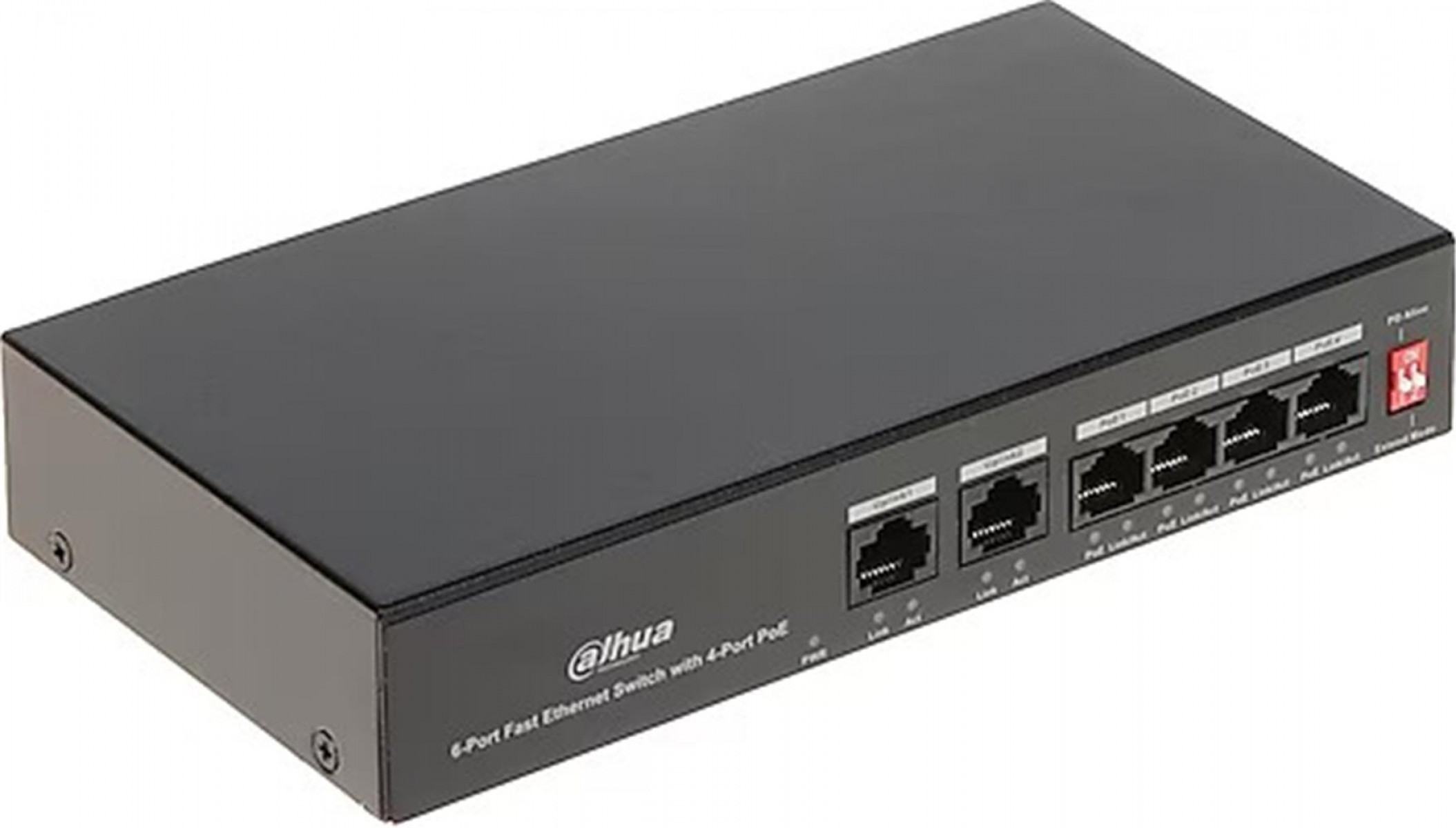Dahua PFS3006-4ET-36 6 Port 10-100 (4 Poe + 2fe Uplınk Toplam 36W Poe) Dahua PFS3006-4ET-36 6 Port 10-100 (4 Poe + 2fe Uplınk Toplam 36W Poe)