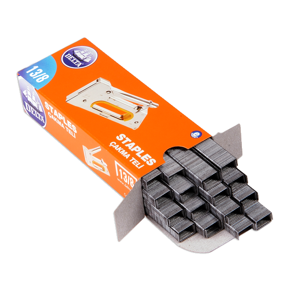 Delta Zımba Teli Çakma 13/8 5000'li / DLT302 Delta Zımba Teli Çakma 13/8 5000'li / DLT302