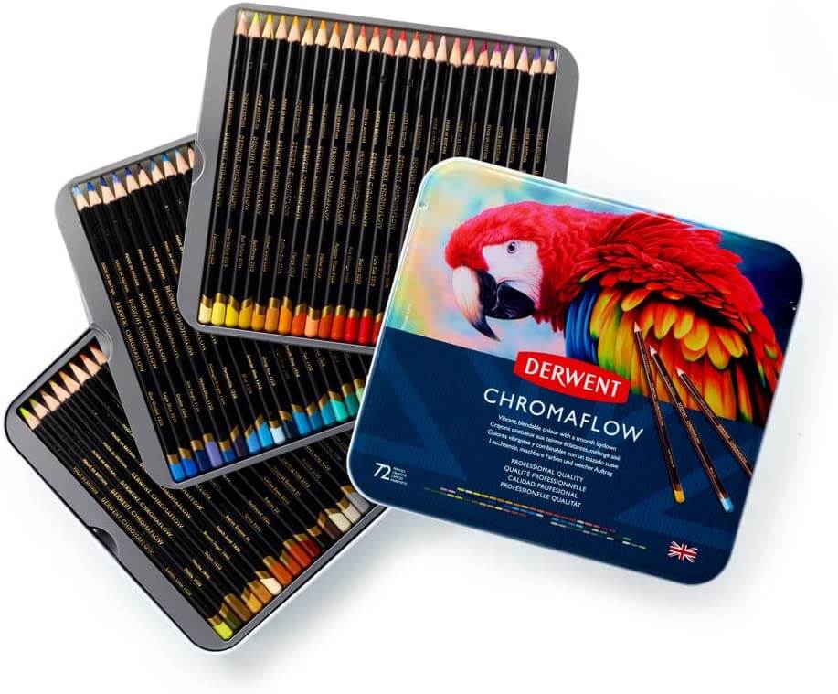 Derwent Chromaflow 72'li Kuru Boya Kalem Seti / 2306014