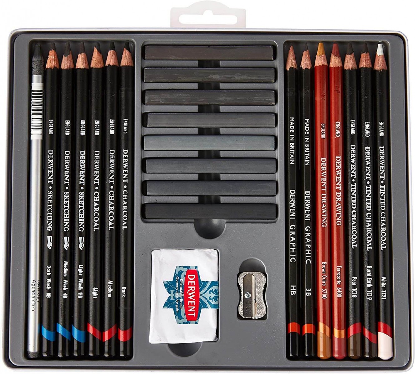 Derwent Sketching Collection 24'lü Eskiz Çizim Seti / 34306 Derwent Sketching Collection 24'lü Eskiz Çizim Seti / 34306